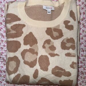 Cheetah Print sweater